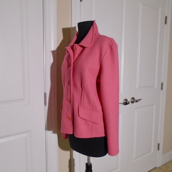 TALBOTS Alpaca Wool Soft Shell Sweater Jacket SP * FIRM PRICE - Picture 4 of 6